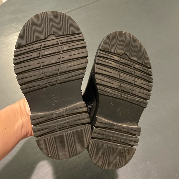 Baby Gap Toddler Ankle Boots - Black - Size 5 - Picture 3 of 10